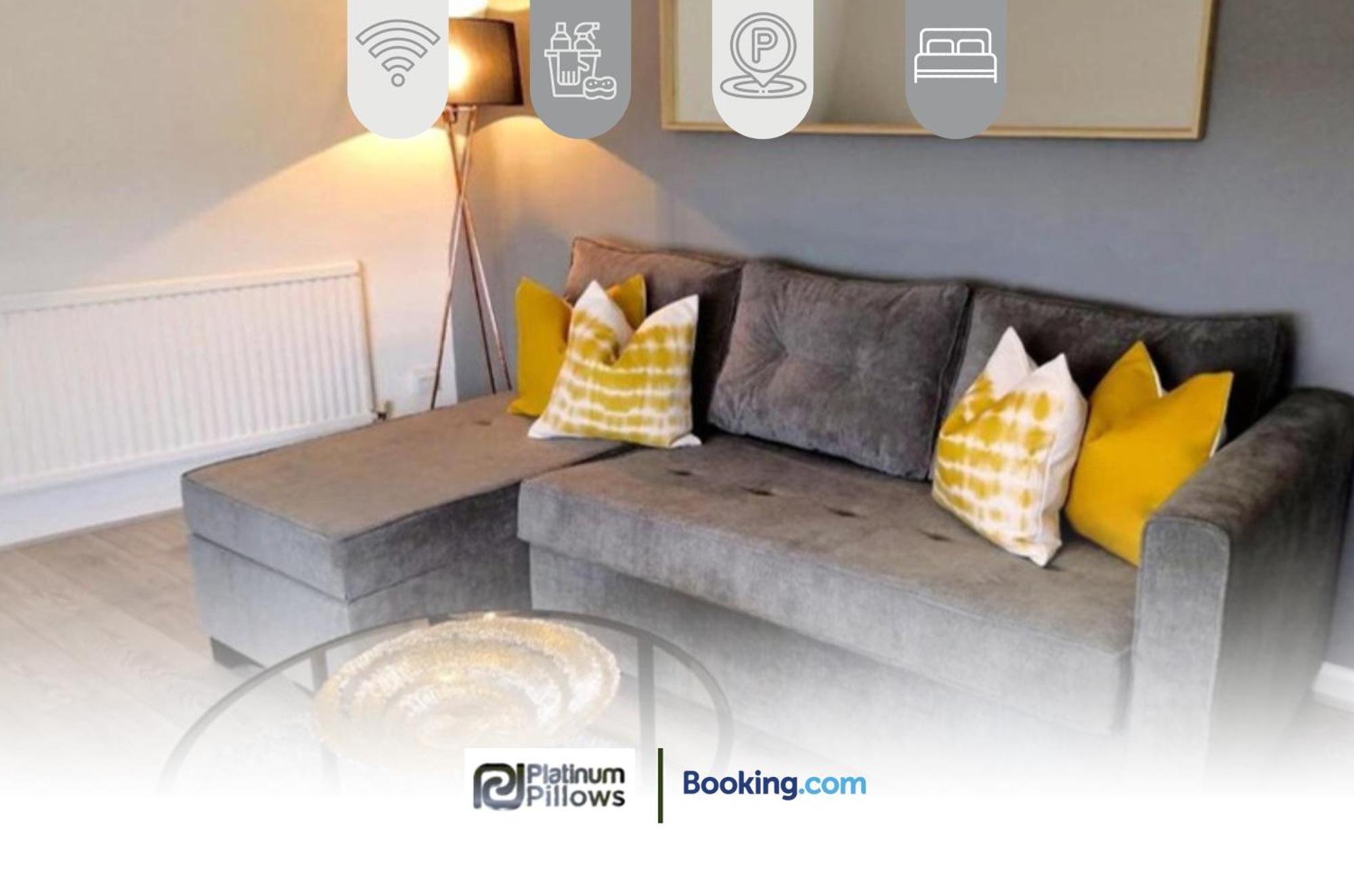 Modern Oxford 1Br Apt, Contractor & Family Accommodation, Near Oxford Hospitals And Science Park Екстер'єр фото