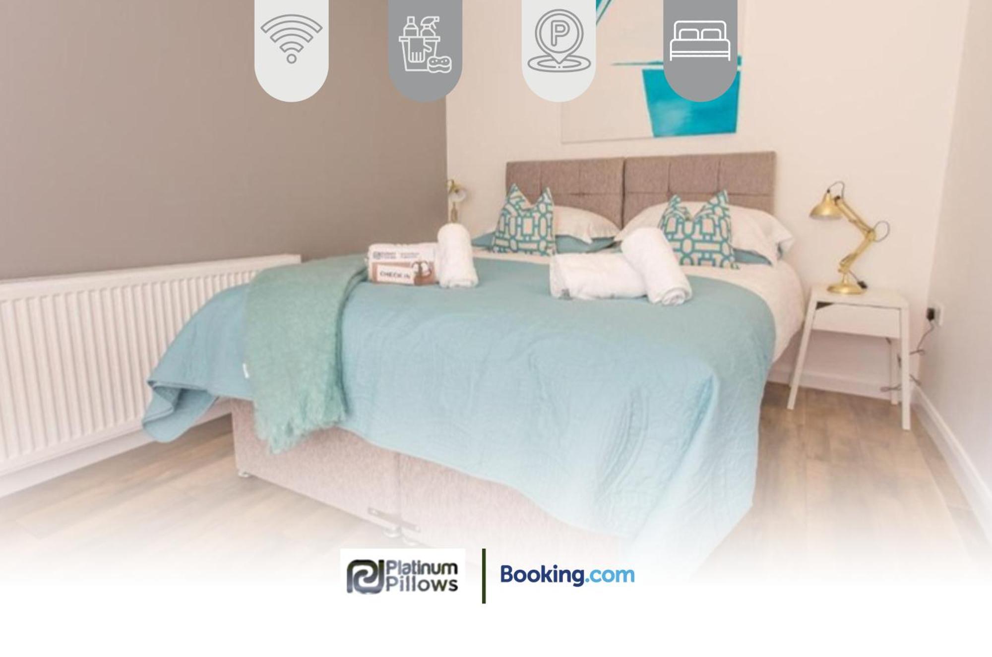 Modern Oxford 1Br Apt, Contractor & Family Accommodation, Near Oxford Hospitals And Science Park Екстер'єр фото