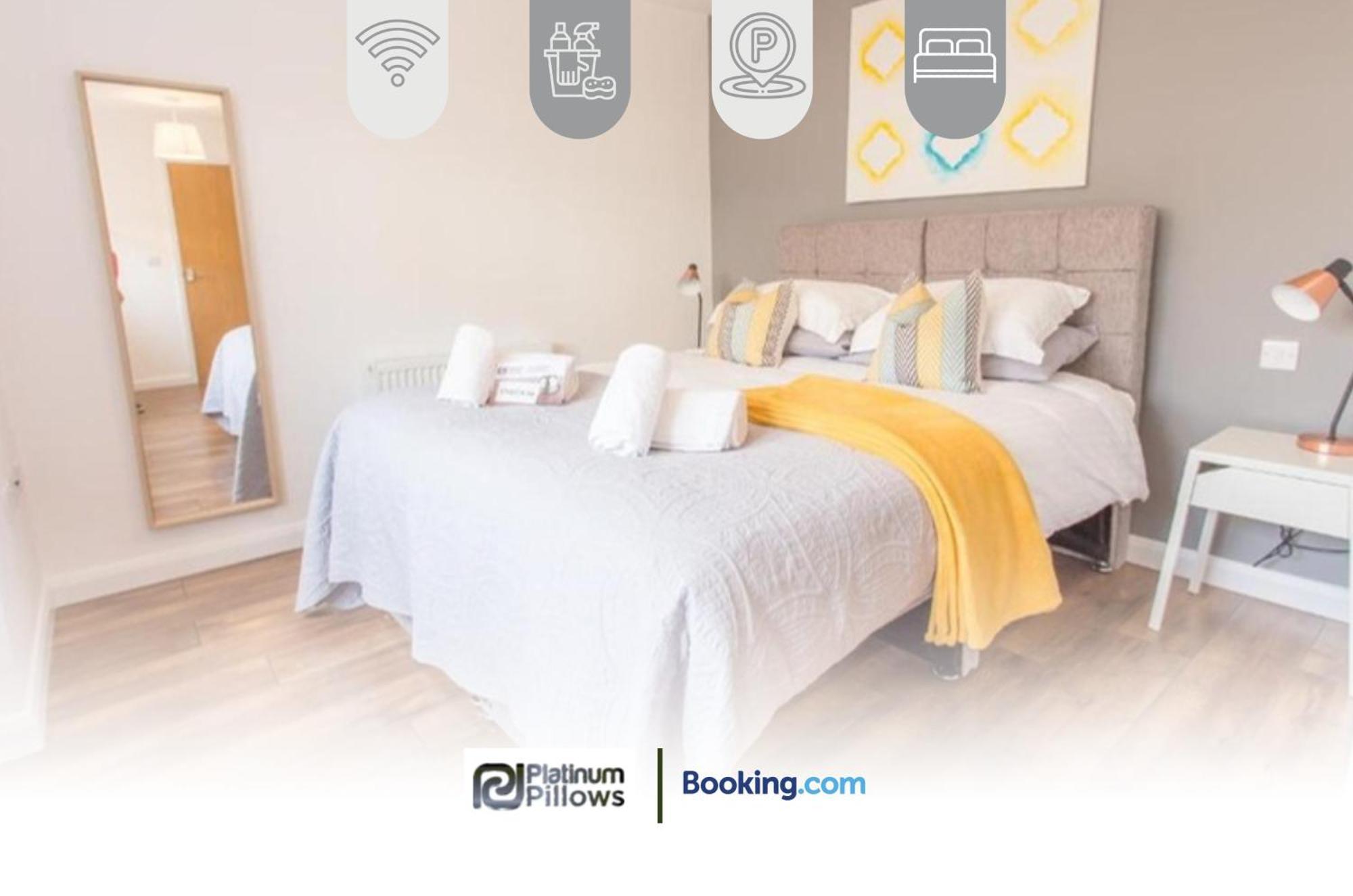 Modern Oxford 1Br Apt, Contractor & Family Accommodation, Near Oxford Hospitals And Science Park Екстер'єр фото