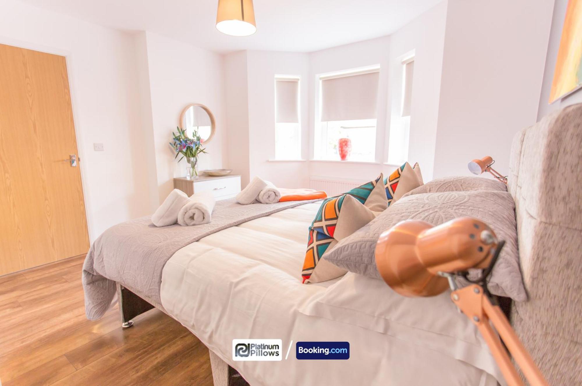 Modern Oxford 1Br Apt, Contractor & Family Accommodation, Near Oxford Hospitals And Science Park Екстер'єр фото