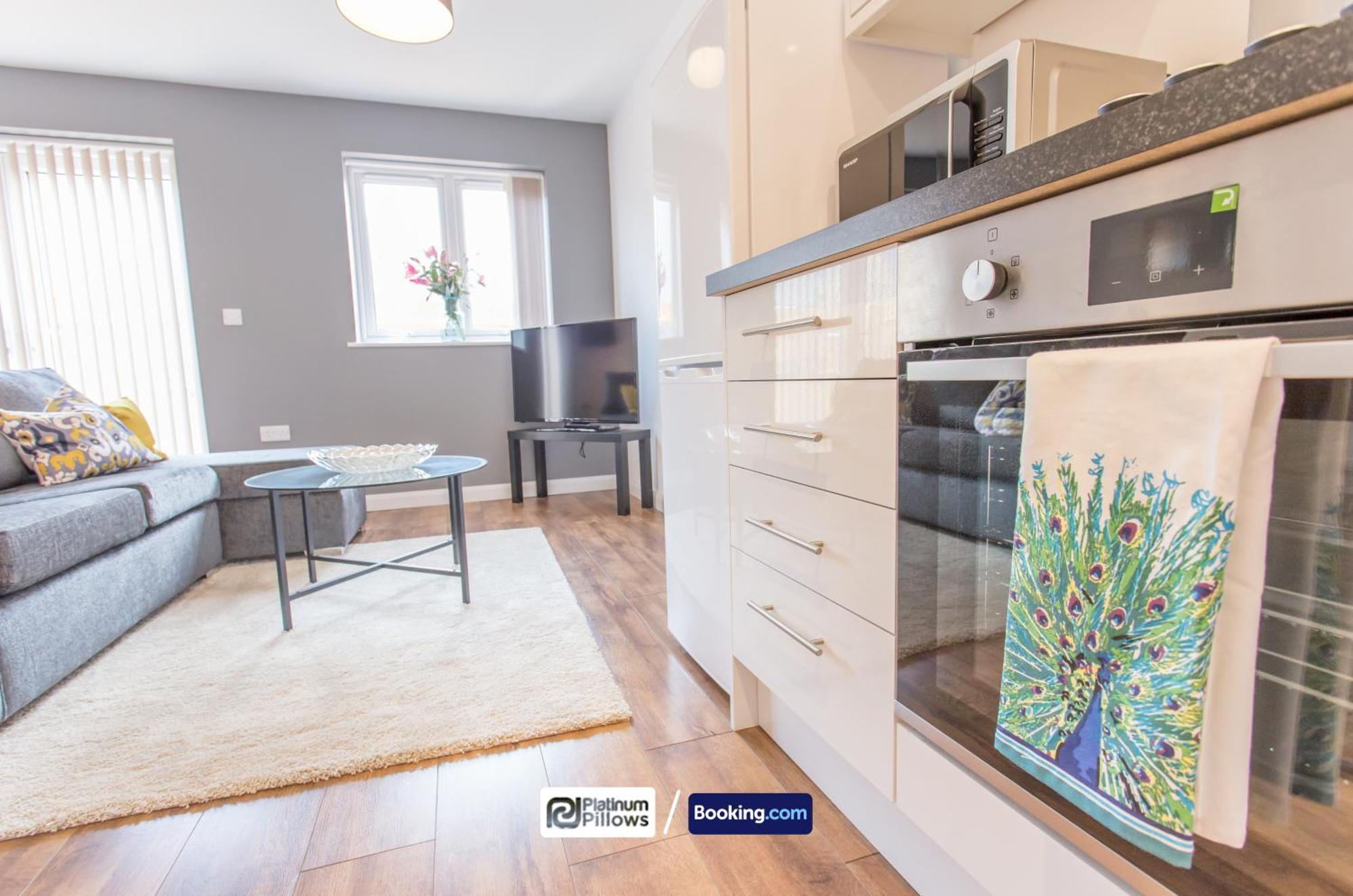 Modern Oxford 1Br Apt, Contractor & Family Accommodation, Near Oxford Hospitals And Science Park Екстер'єр фото