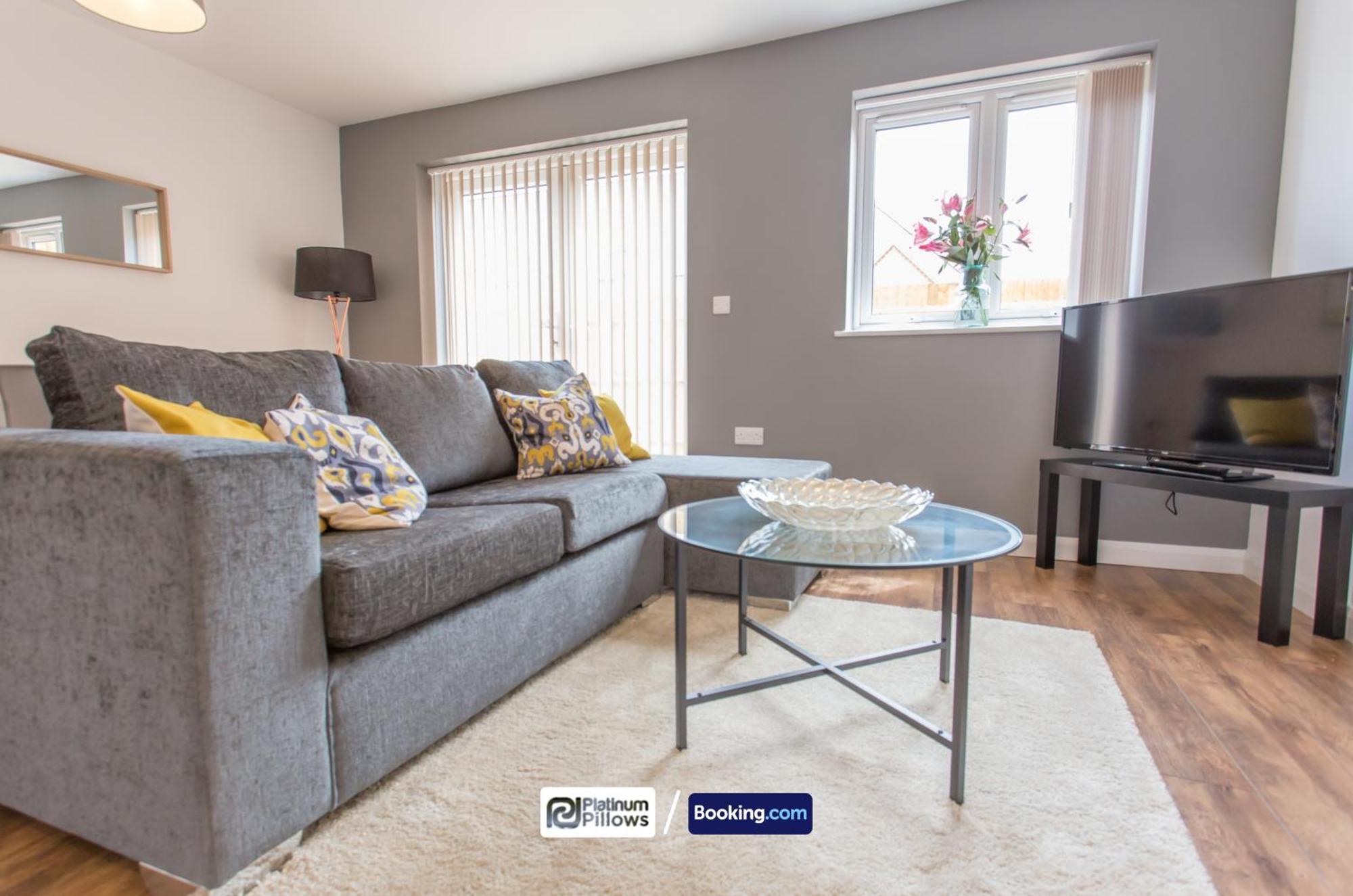 Modern Oxford 1Br Apt, Contractor & Family Accommodation, Near Oxford Hospitals And Science Park Екстер'єр фото