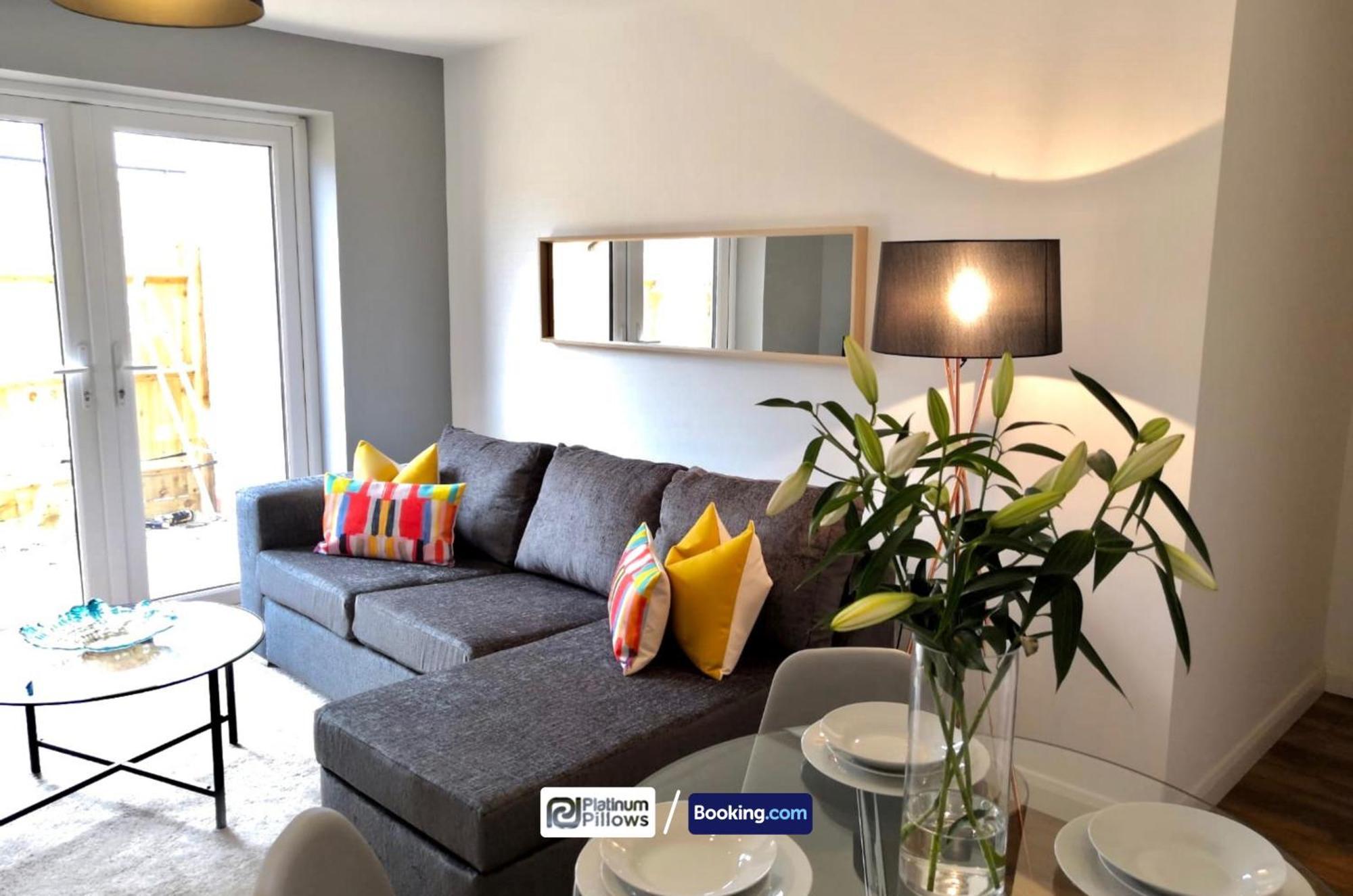 Modern Oxford 1Br Apt, Contractor & Family Accommodation, Near Oxford Hospitals And Science Park Екстер'єр фото