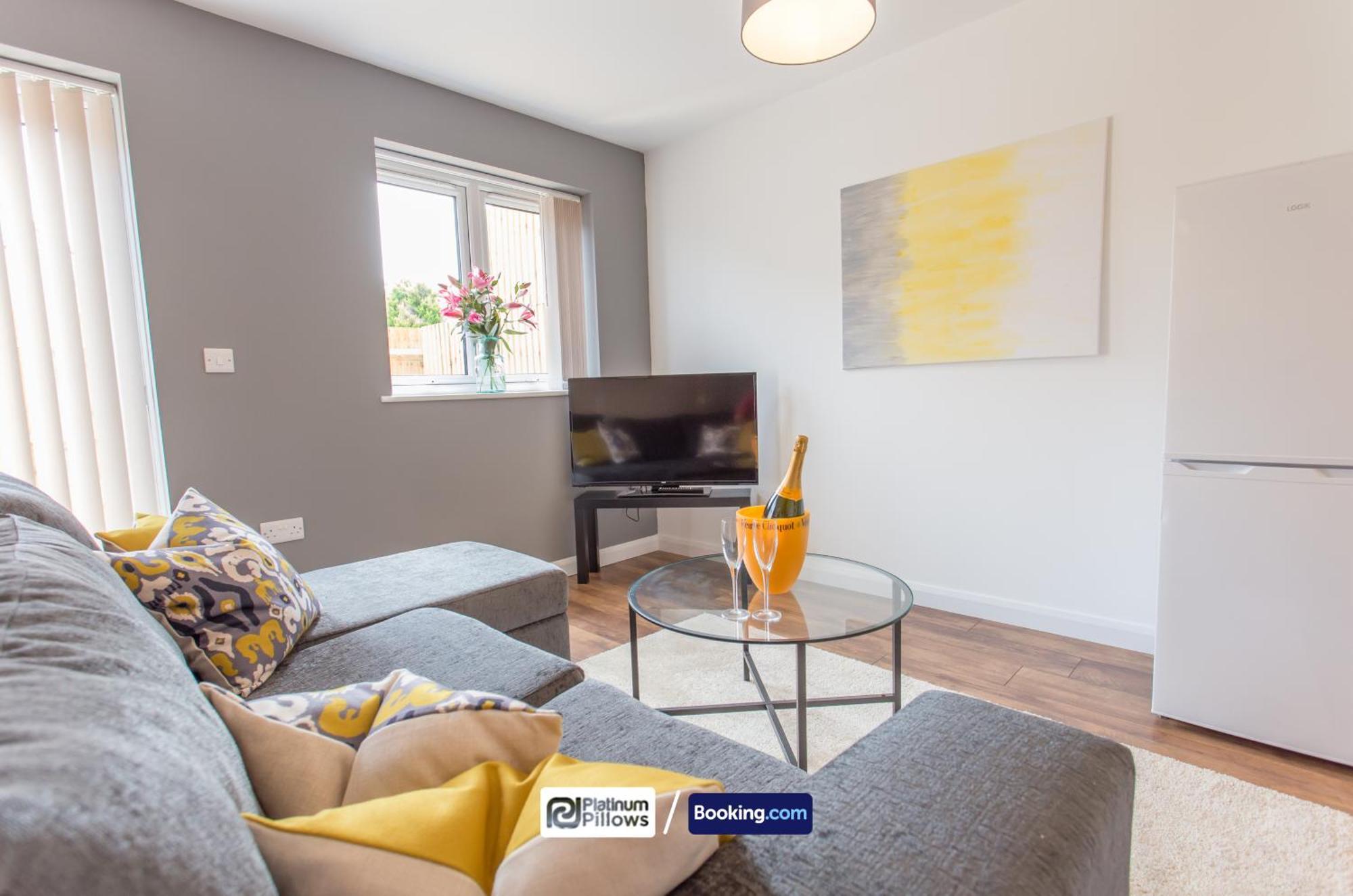 Modern Oxford 1Br Apt, Contractor & Family Accommodation, Near Oxford Hospitals And Science Park Екстер'єр фото