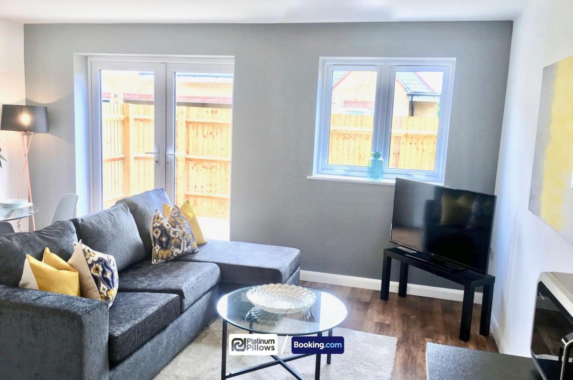 Modern Oxford 1Br Apt, Contractor & Family Accommodation, Near Oxford Hospitals And Science Park Екстер'єр фото