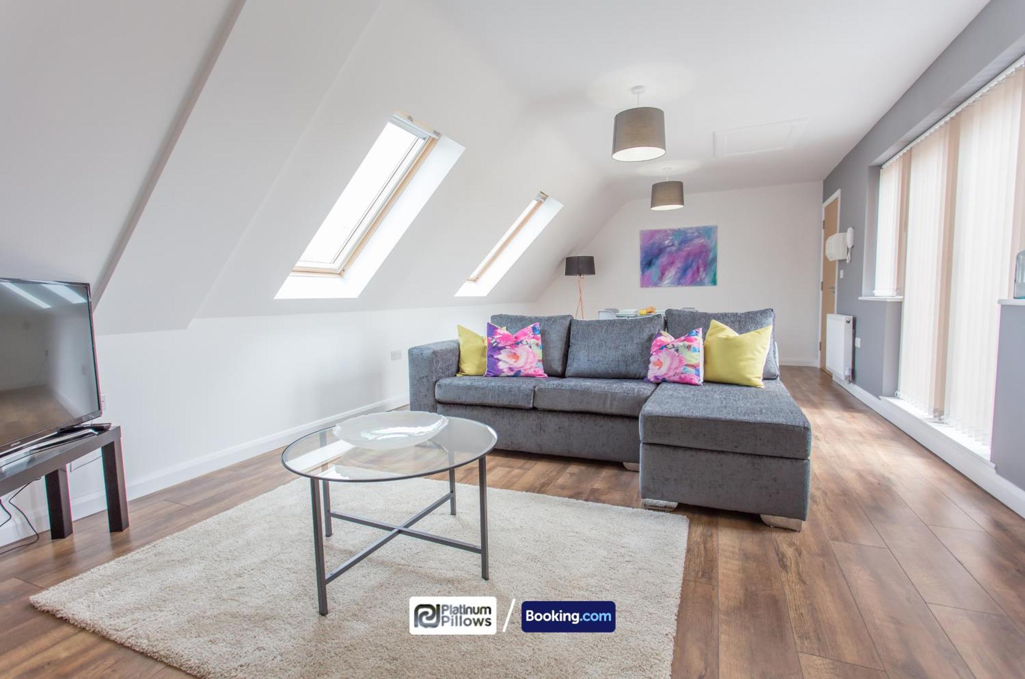 Modern Oxford 1Br Apt, Contractor & Family Accommodation, Near Oxford Hospitals And Science Park Екстер'єр фото
