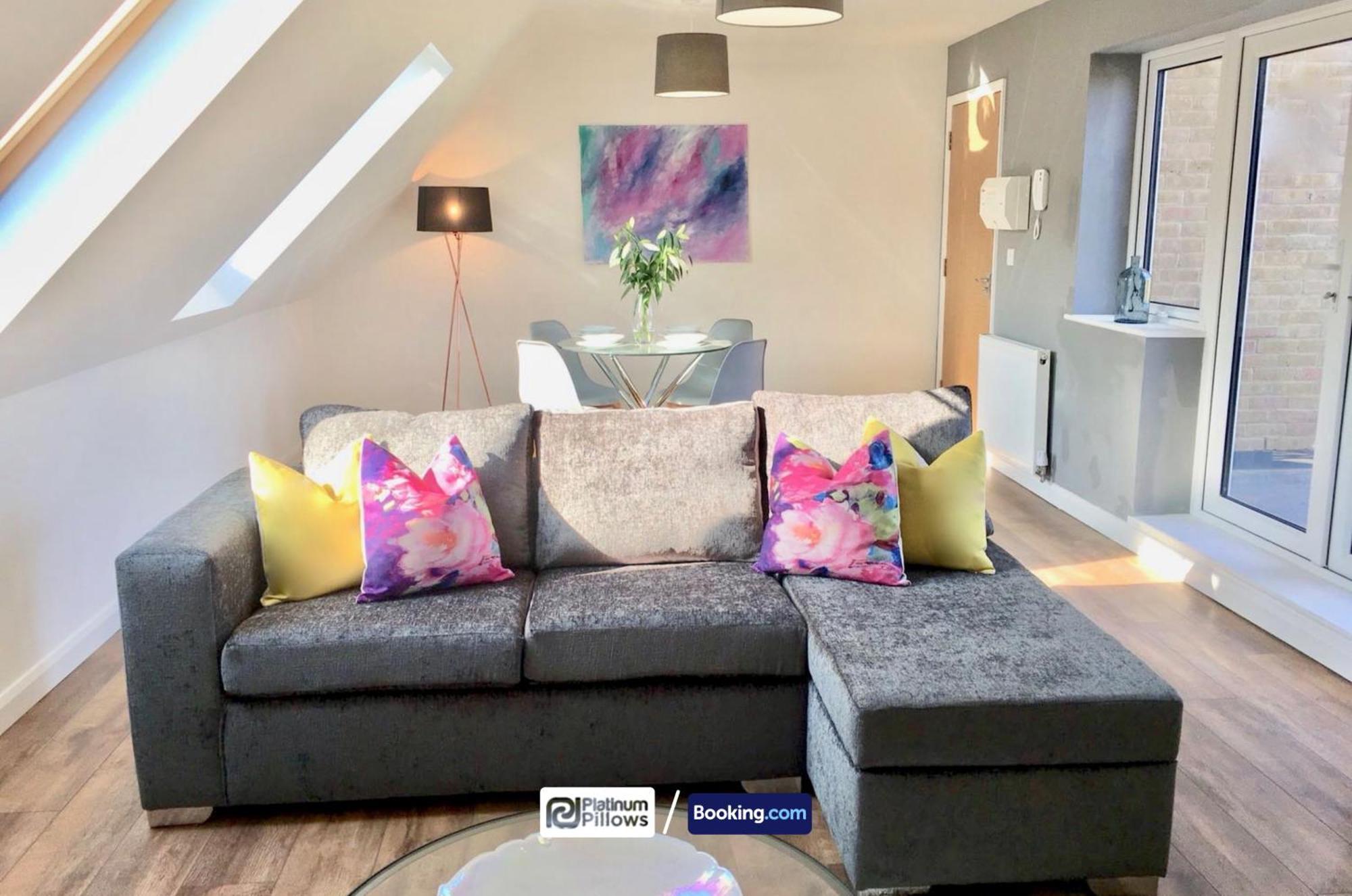 Modern Oxford 1Br Apt, Contractor & Family Accommodation, Near Oxford Hospitals And Science Park Екстер'єр фото